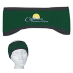 Ear Band in Fleece - Forest Green - Embroidery