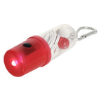 Earbuds in a Case with Flashlight - Red - Light+1