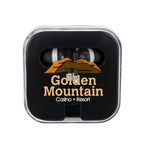 Earbuds with Compact Case Full Color - Black - Full Color