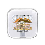 Earbuds with Compact Case Full Color - White Case - Full Color