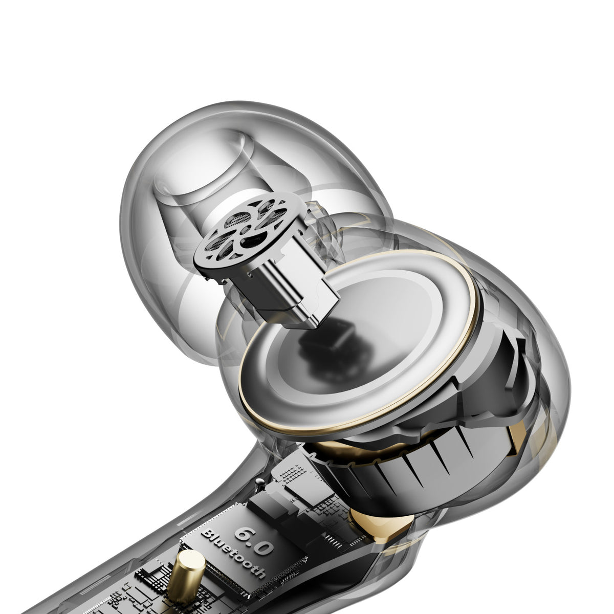 EarFun Air Pro 4 Plus Hybrid Driver Earbuds - Black - View 6