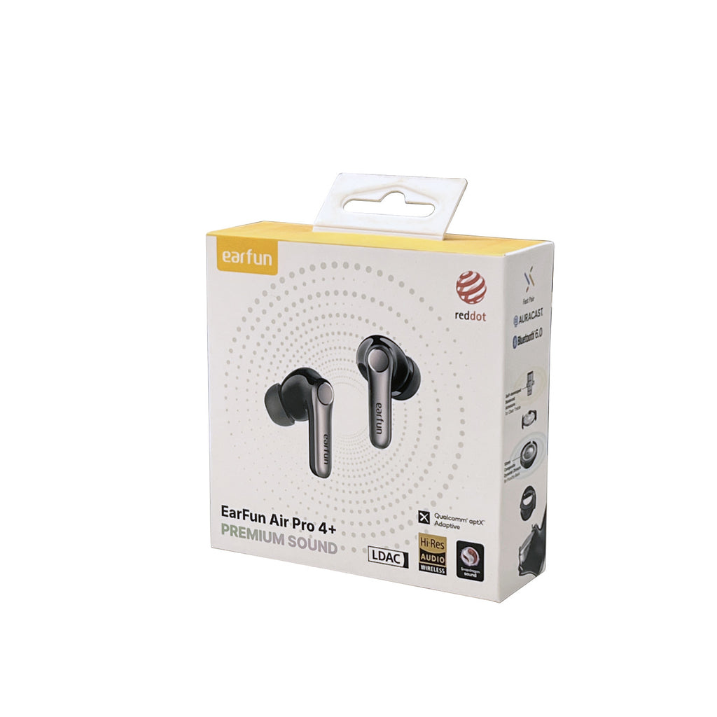 EarFun Air Pro 4 Plus Hybrid Driver Earbuds - Black - View 9