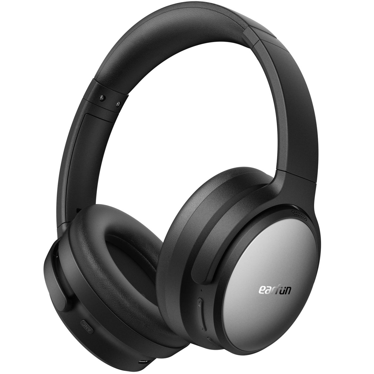 EarFun Tune Pro Noise Cancelling Headphones - Black - View 1