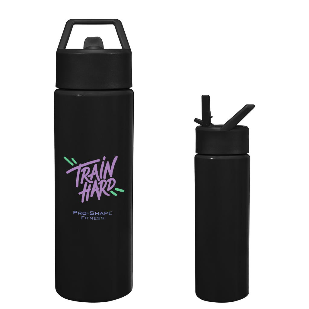 Easton Bottle in Recycled PET, 24 oz - Black - Colorbrite