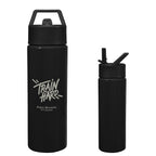 Easton Bottle in Recycled PET, 24 oz - Black - Silk Screen