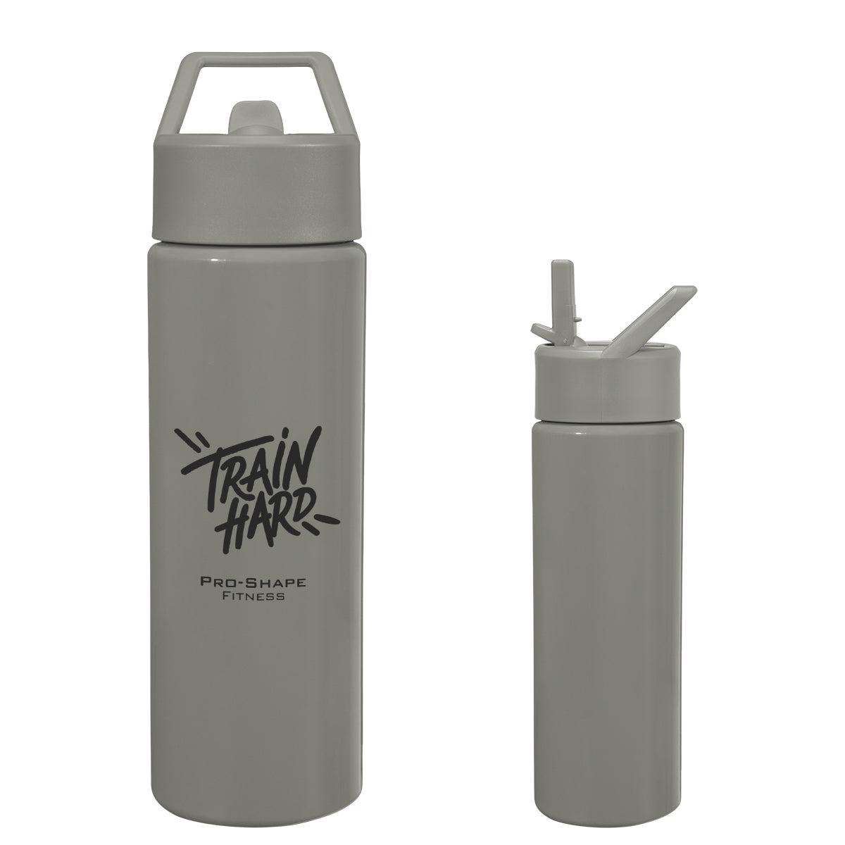 Easton Bottle in Recycled PET, 24 oz - Gray - Silk Screen