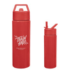 Easton Bottle in Recycled PET, 24 oz - Red - Silk Screen