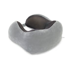 Easy Go Memory Foam Travel Pillow with Carry Bag - Stone - View 2
