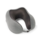 Easy Go Memory Foam Travel Pillow with Carry Bag Transfer - Stone - View 1