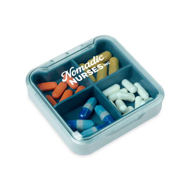 Easy Go Pill and Supplement Organizer in Recycled ABS