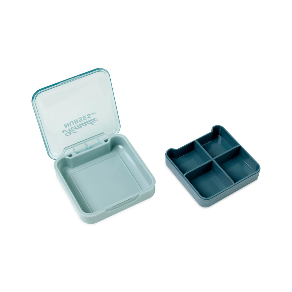 Easy Go Pill and Supplement Organizer in Recycled ABS - Teal - View 2