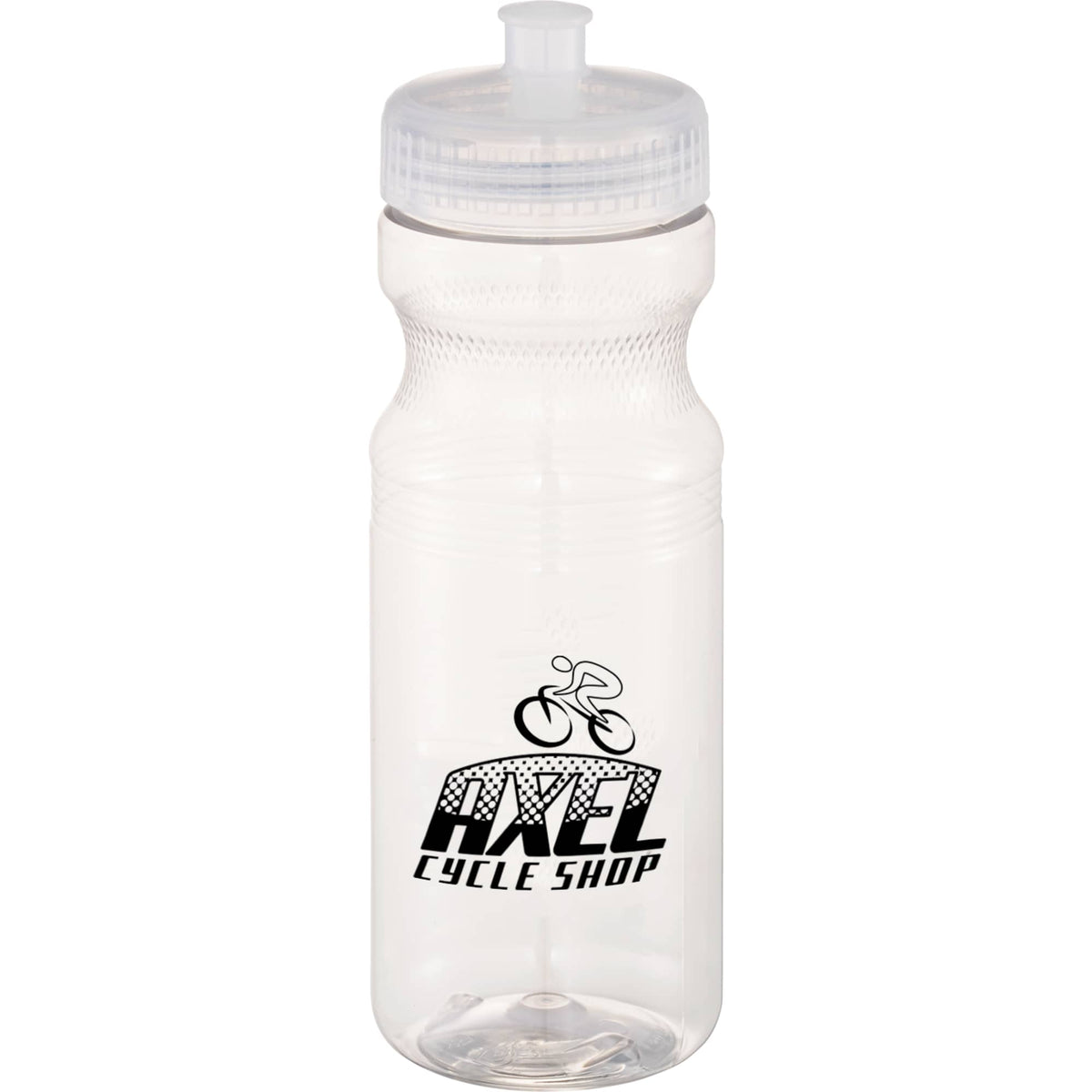 Easy Squeezy Clear Sports Bottle, 24 oz - Clear - Front
