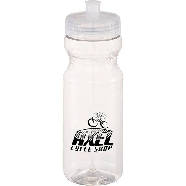 Easy Squeezy Clear Sports Bottle, 24 oz