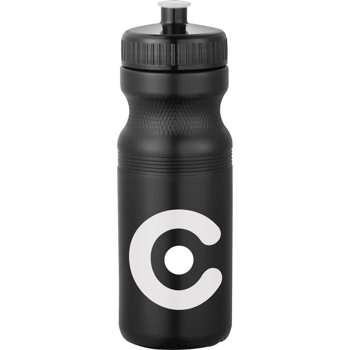 Easy Squeezy Spirit Squeeze Bottle in Recycled HDPE, 24 oz - Black - Front