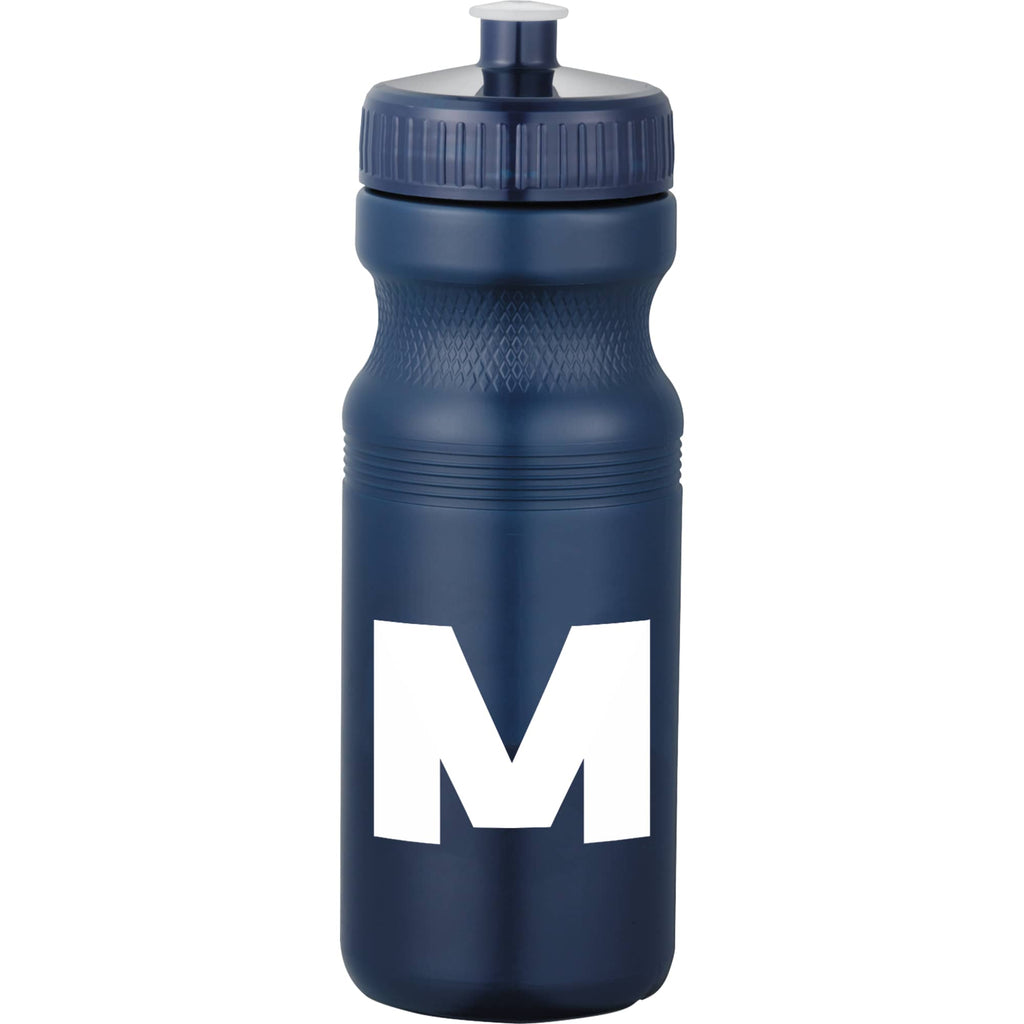 Easy Squeezy Spirit Squeeze Bottle in Recycled HDPE, 24 oz - Navy Blue - Front