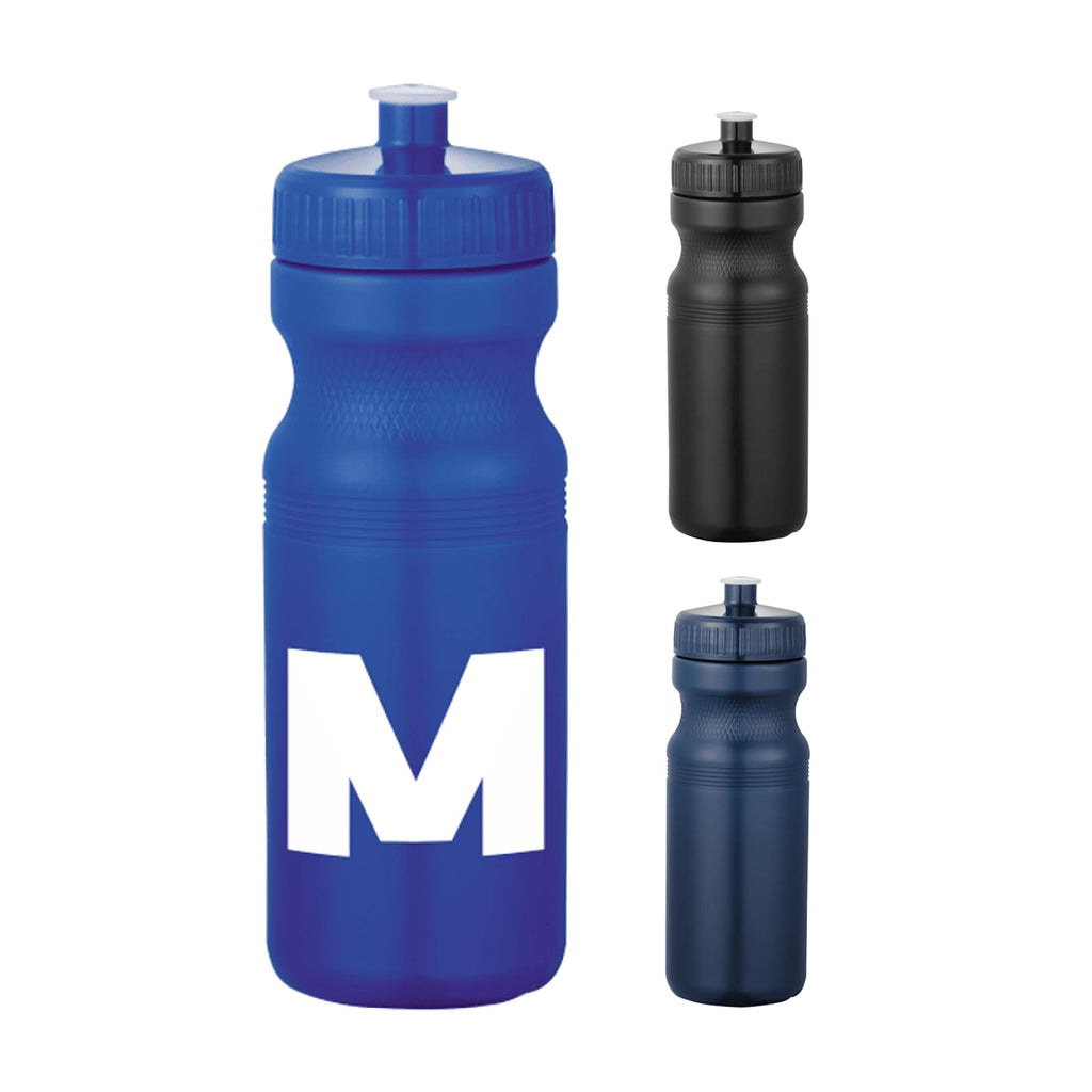 Easy Squeezy Spirit Squeeze Bottle in Recycled HDPE, 24 oz - Royal Blue - Front Group