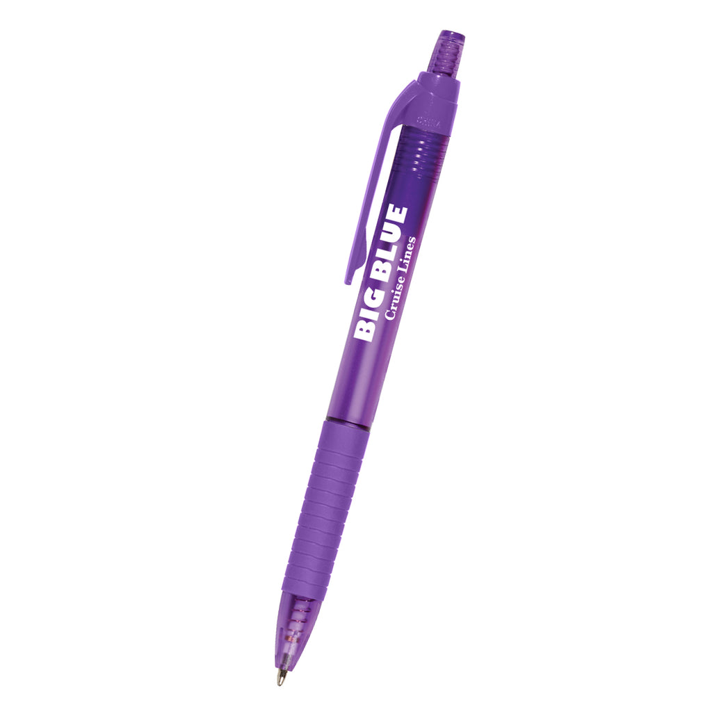 Echo Pen, Custom Printed Full Color - Purple - Silk Screen