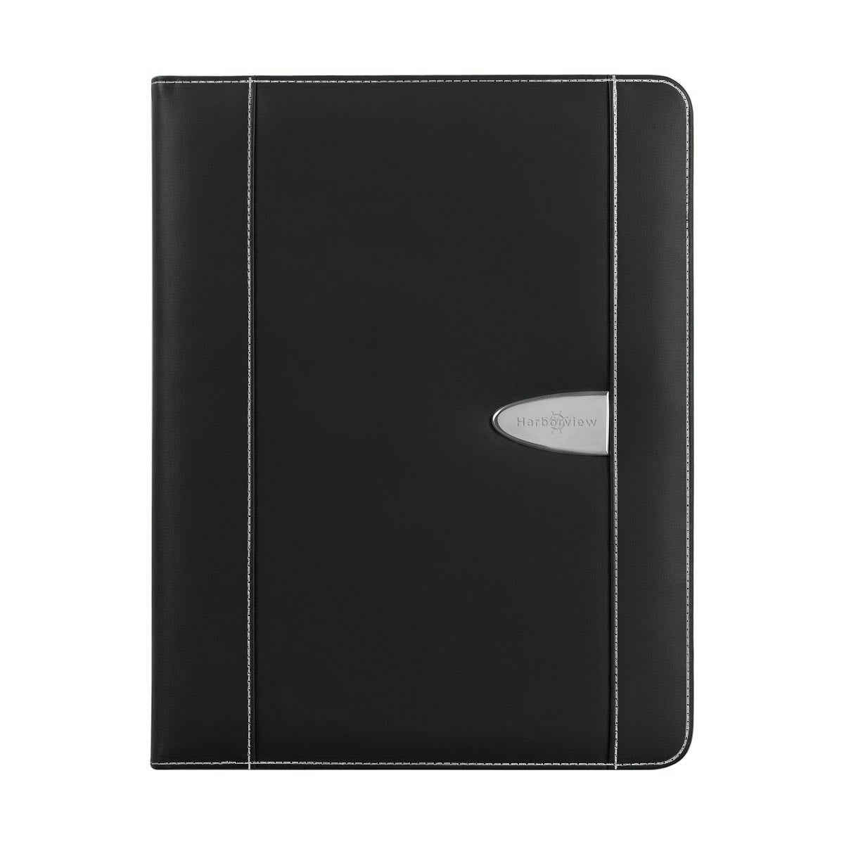 Eclipse Portfolio in Bonded Leather - Black - Laser Engraving