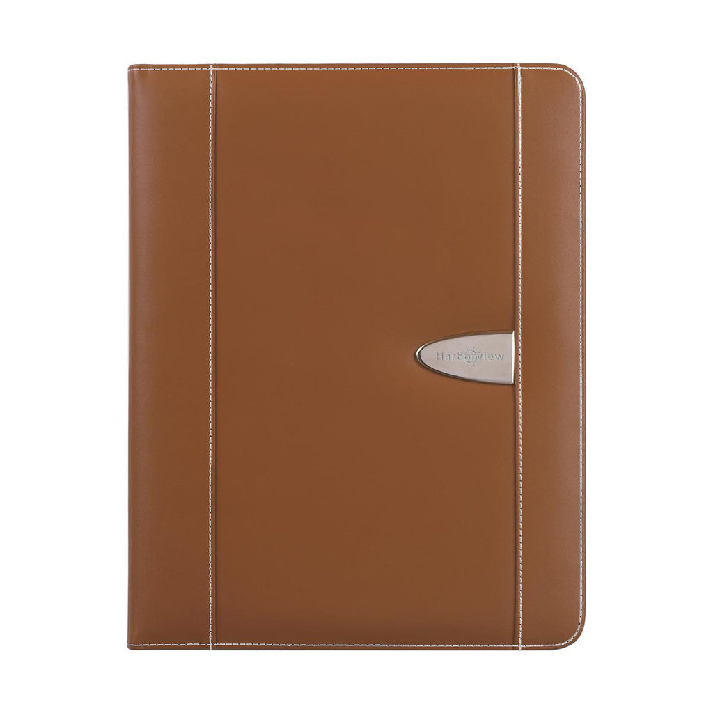 Eclipse Portfolio in Bonded Leather - Brown - Laser Engraving