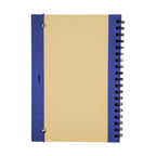 Eco-Inspired Spiral Notebook and Pen, 7 x 10 Inches - Back