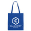 Economy Recycled Tote Bag, Non-Woven - Royal Blue - Silk Screen