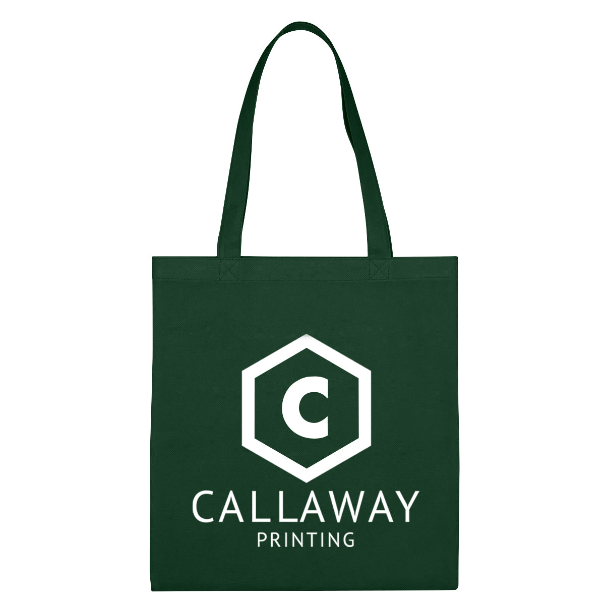 Economy Recycled Tote Bag, Non-Woven - Silk Screen