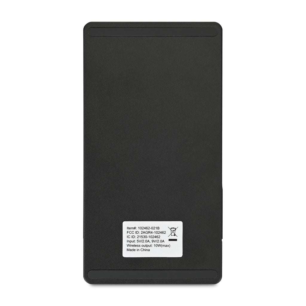 Eden Collapsible Wireless Desk Charger in Recycled PET - Charcoal Heather - View 5