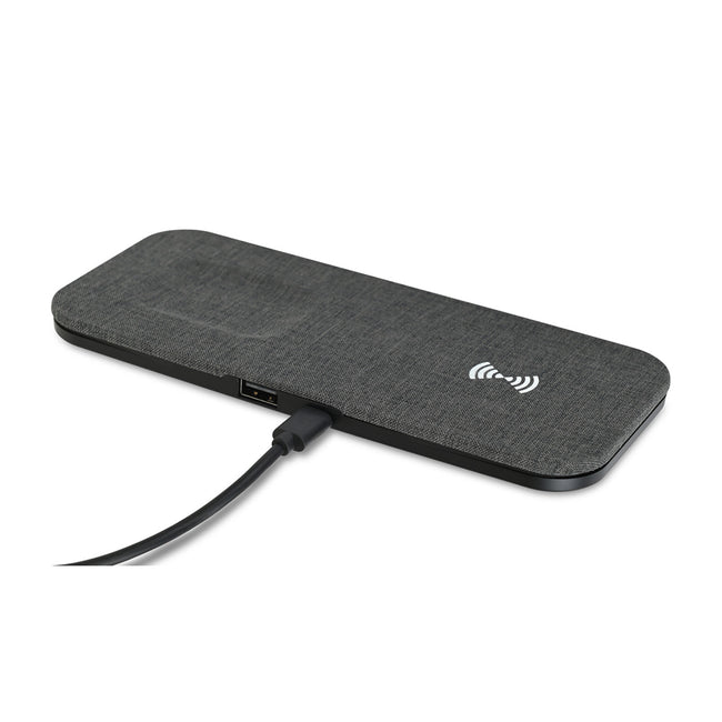 Eden Dual Wireless Charging Pad for Phone and Earbuds Laser Engraving