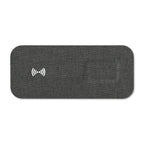Eden Dual Wireless Charging Pad for Phone and Earbuds Laser Engraving - Charcoal Heather - View 3