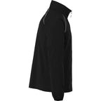 Egmont Lightweight Packable Jacket for Men Embroidery - Black/Steel Grey - Right Side
