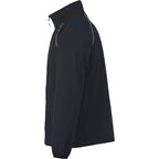 Egmont Lightweight Packable Jacket for Men Embroidery - Navy/Steel Grey - Left Side