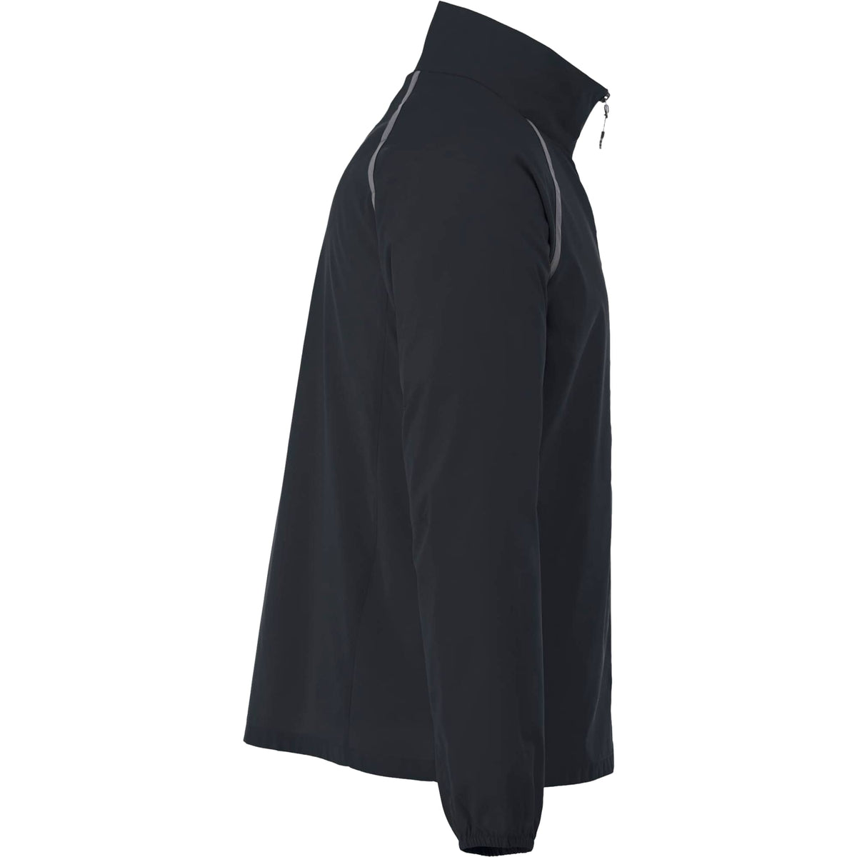 Egmont Lightweight Packable Jacket for Men Embroidery - Navy/Steel Grey - Right Side