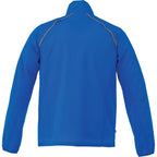 Egmont Lightweight Packable Jacket for Men Embroidery - New Royal/Steel Grey - Back Flat
