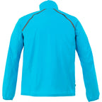 Egmont Lightweight Packable Jacket for Men Transfer - Aspen Blue/Steel Grey - Back Flat