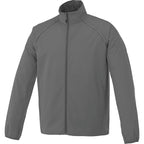 Egmont Lightweight Packable Jacket for Men Transfer - Grey Storm/Steel Grey - Front Flat