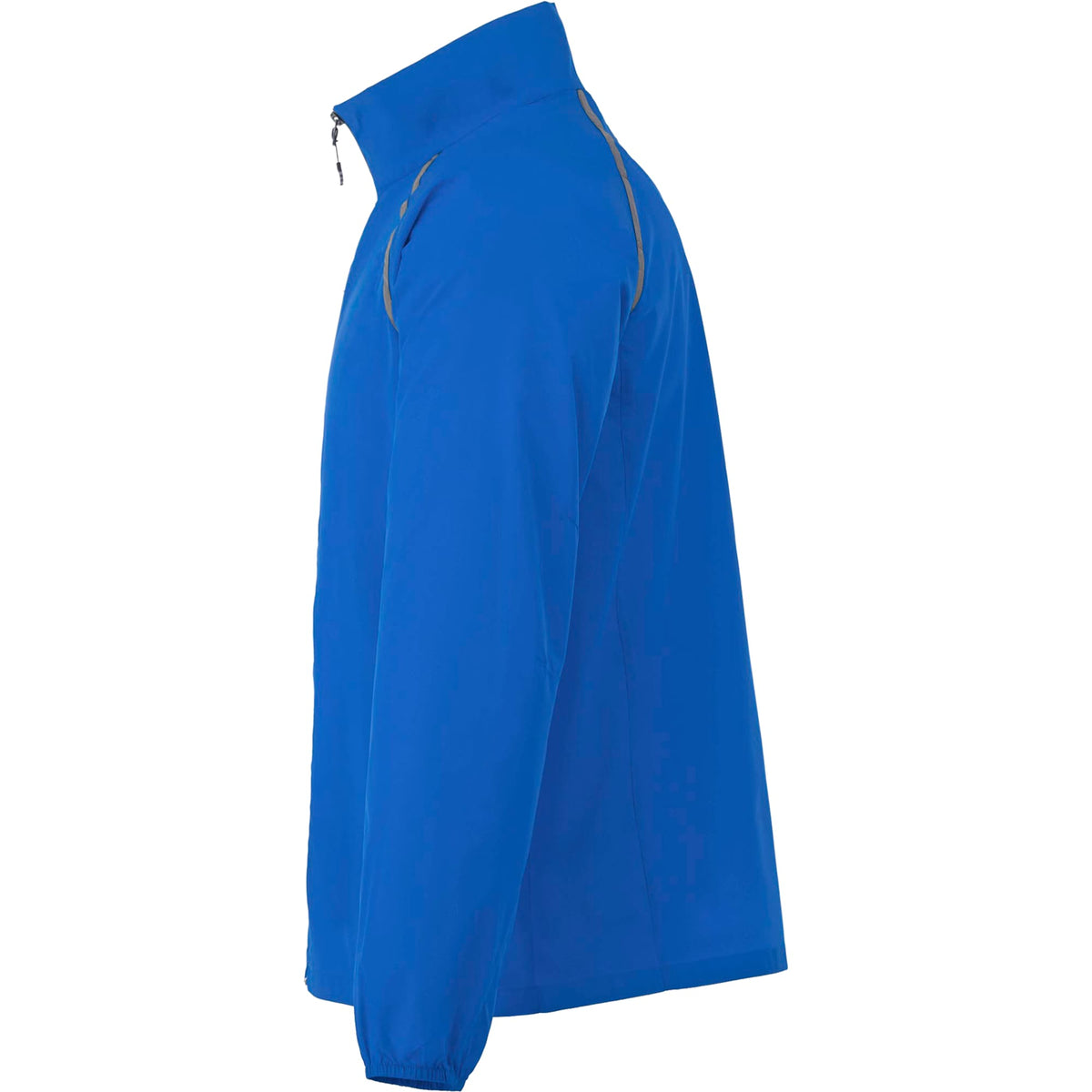 Egmont Lightweight Packable Jacket for Men Transfer - New Royal/Steel Grey - Left Side