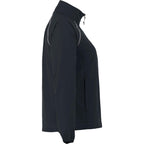 Egmont Lightweight Packable Jacket for Women Embroidery - Navy/Steel Grey - Right Side