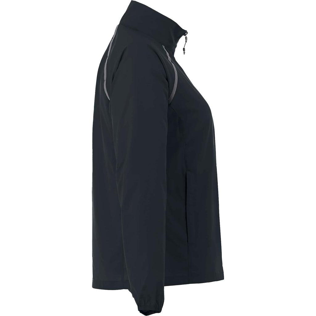 Egmont Lightweight Packable Jacket for Women Transfer - Navy/Steel Grey - Right Side