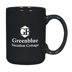 El Grande Mug, 15 oz - Black - Ceramic