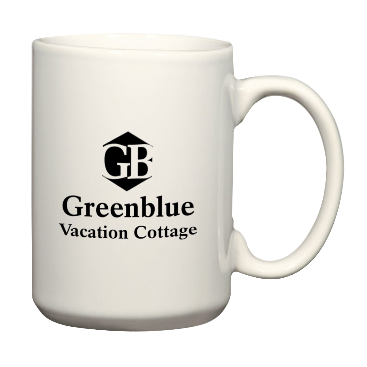 El Grande Mug, 15 oz - White - Ceramic