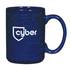 El Grande Mug in Full Color, 15 oz - Cobalt Blue - Megabrite