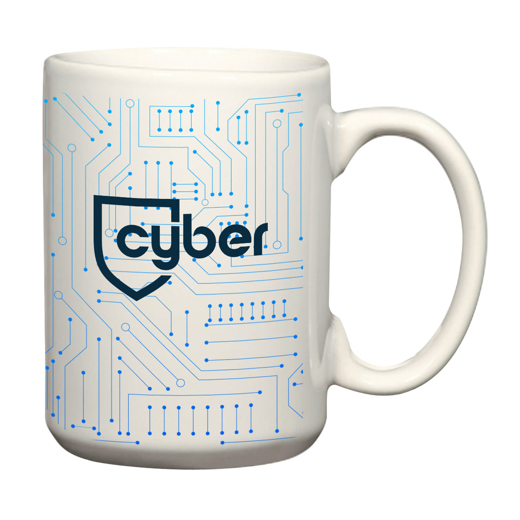 El Grande Mug in Full Color, 15 oz - White - Megabrite