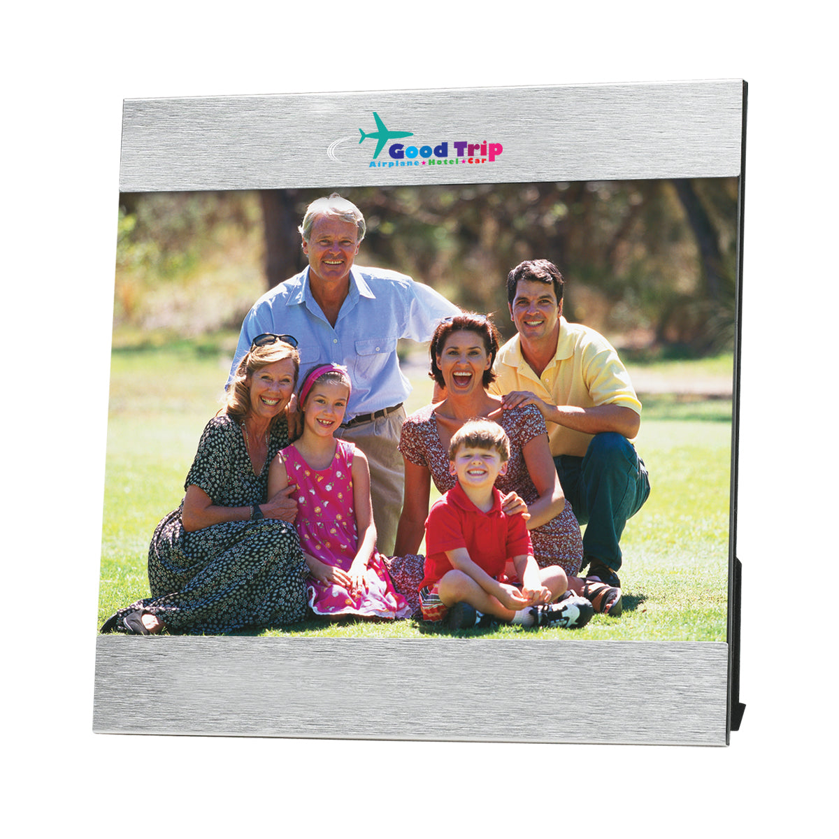 Elan Photo Frame, 4 x 6 Inches Full Color - Silver - Full Color