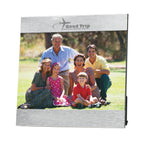 Elan Photo Frame, 4 x 6 Inches Full Color - Silver - Laser Engraving