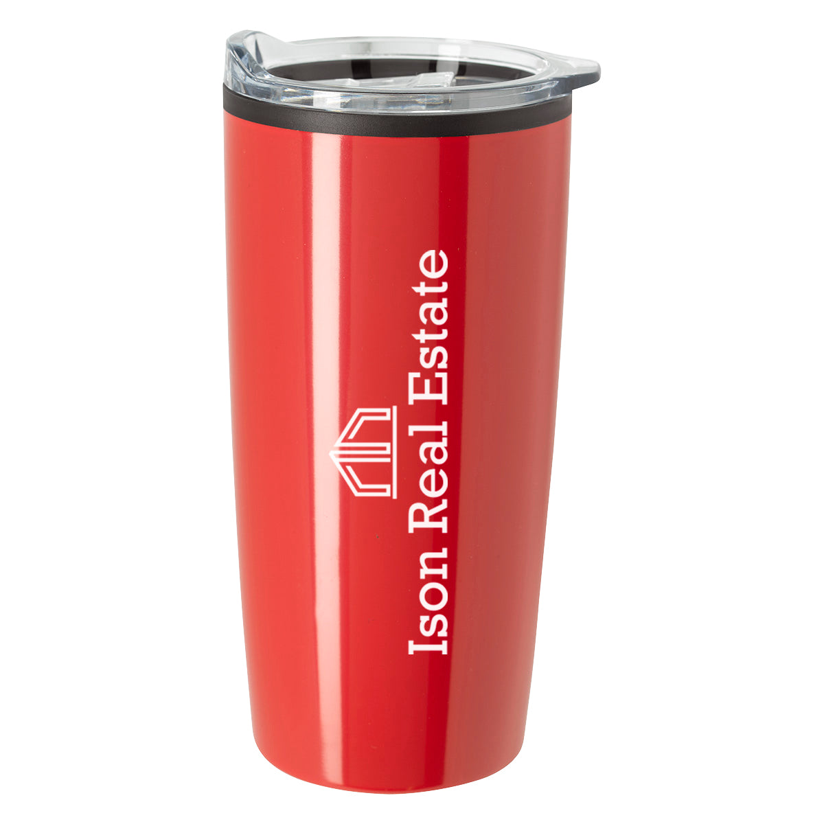 Elate Himalayan Recycled Tumbler, 20 oz - Red - Silk Screen