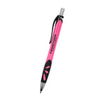 Elena Pen in Recycled ABS - Pink - Silk Screen