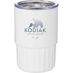 Elite Geometry Prism Tumbler, 16 oz - White - Front