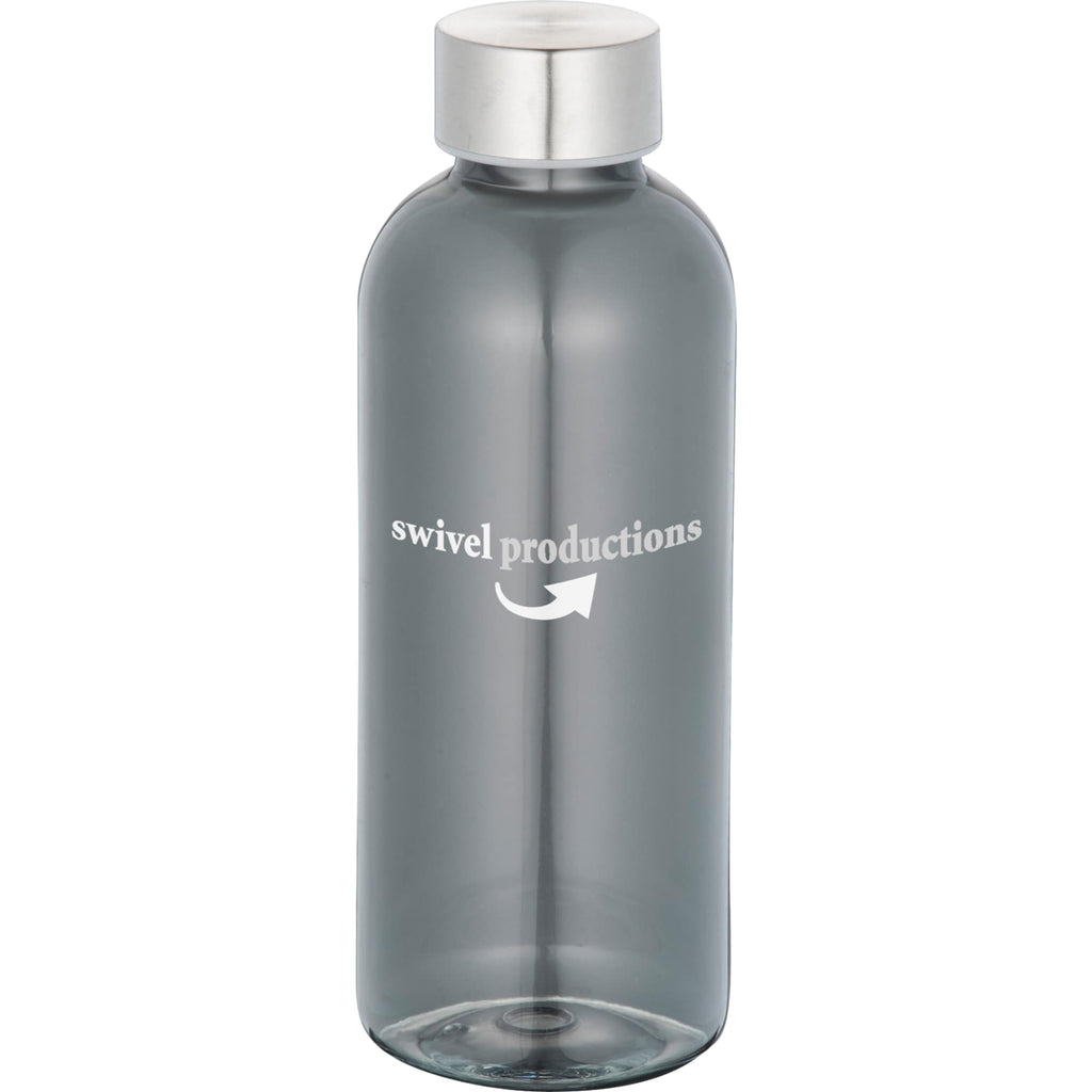 Elixir Tritan Sports Bottle with Twist Lid, 20 oz - Transparent Black - Front