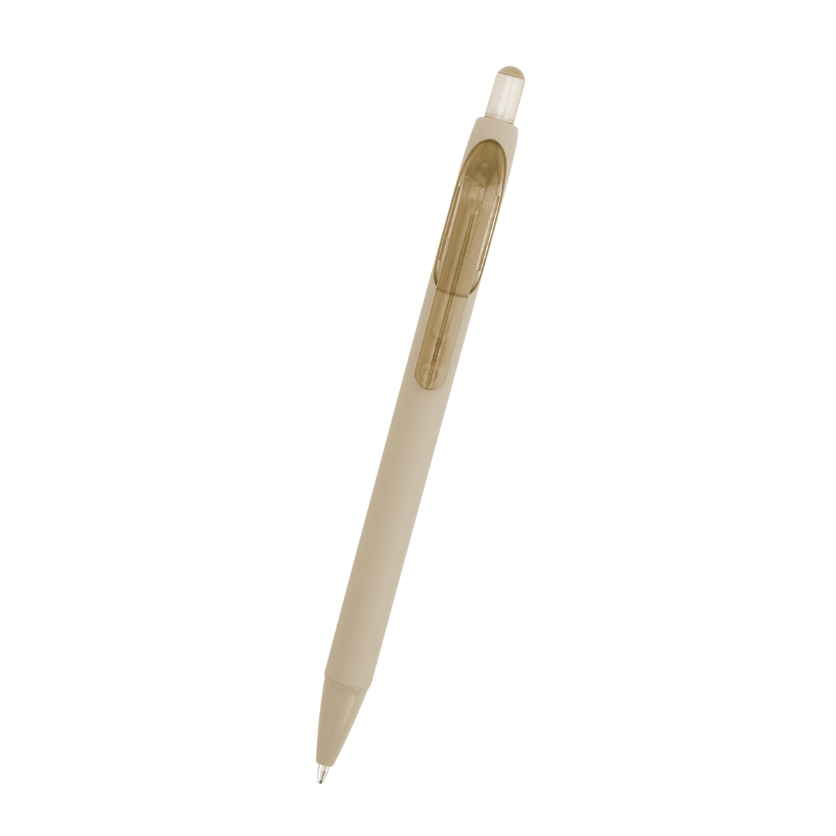 Ellison Pen in Recycled ABS - Beige - Front