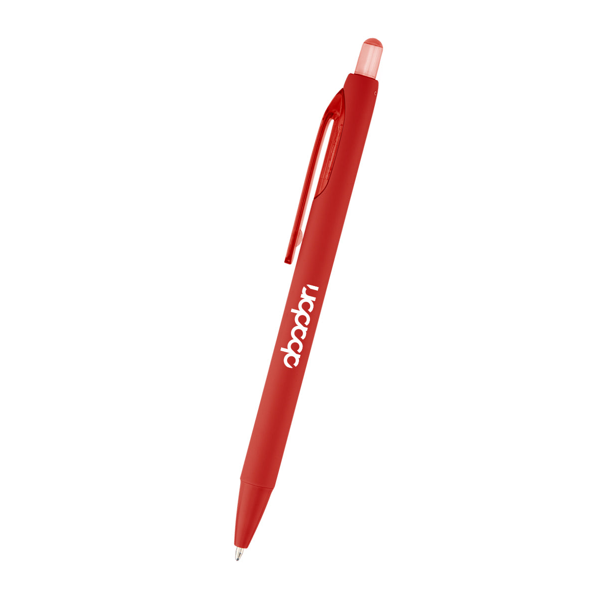 Ellison Pen in Recycled ABS - Red - Silk Screen